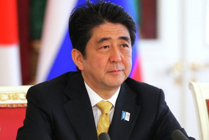  
Японский премьер на саммите 