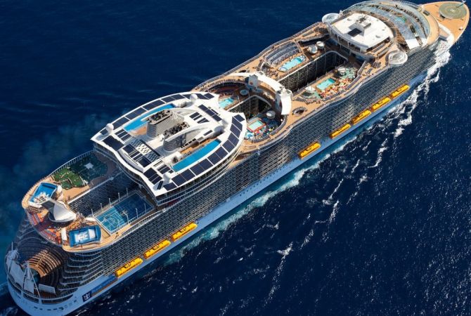Harmony of the Seas: World's largest cruise ship arrives in UK