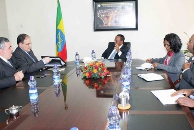 Государственный министр иностранных дел Эфиопии высоко оценил вклад эфиопских 
армян в общественную, культурную и экономическую жизнь страны