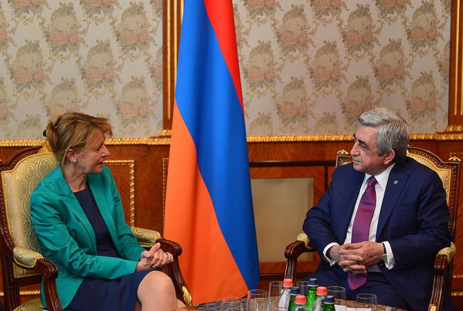 Признание Бундестагом Германии Геноцида армян укажет на способность ФРГ смотреть 
честно на некоторые страницы прошлого: президент Армении