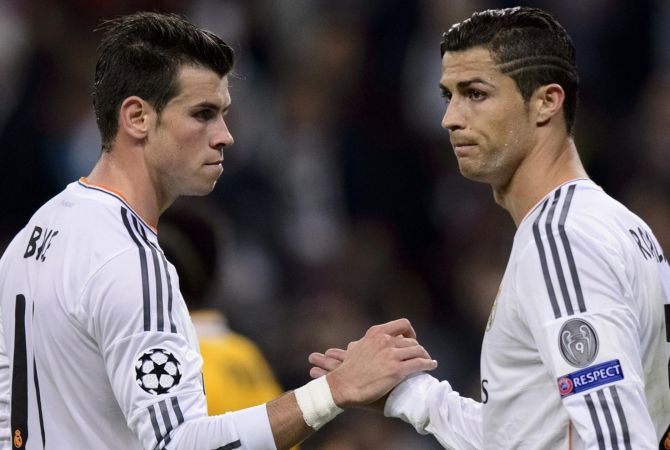 Gareth Bale says “never had problem” with Ronaldo