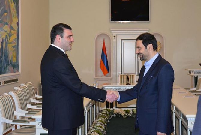 Prosecutor General of Armenia, Iranian Ambassador hold meeting 