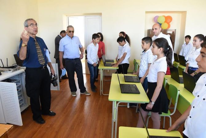 «Հայաստան» հիմնադրամի պատվիրակությունն այցելել է վերանորգման ծրագրում ընդգրկված 
դպրոցներ