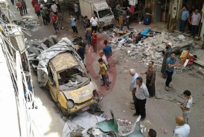استشهاد مواطنة أرمنية سورية وإصابة أخرين في حلب جراء قصف دار عجزة الأرمن
-الأسماء-