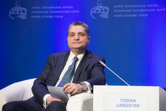 «На глобальные вызовы лучше отвечать сообща»: Председатель коллегии ЕЭК Тигран 
Саркисян