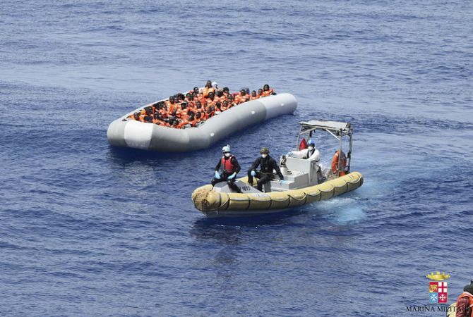 Գրեթե 14 հազար միգրանտներ են շաբաթվա ընթացքում փրկվել Միջերկրական ծովում