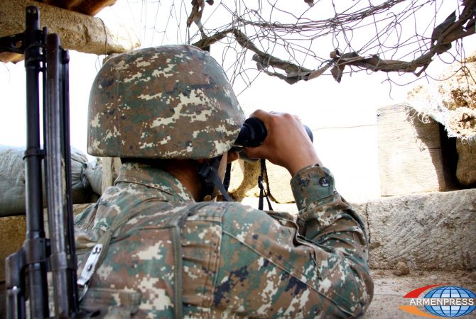Armenia-Azerbaijan border tranquil, says Defense Ministry