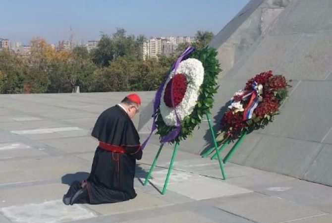  Лидер Католической церкви Чехии и Кардинал Праги Доминик Дука выступил с призывом 
признать Геноцид армян 