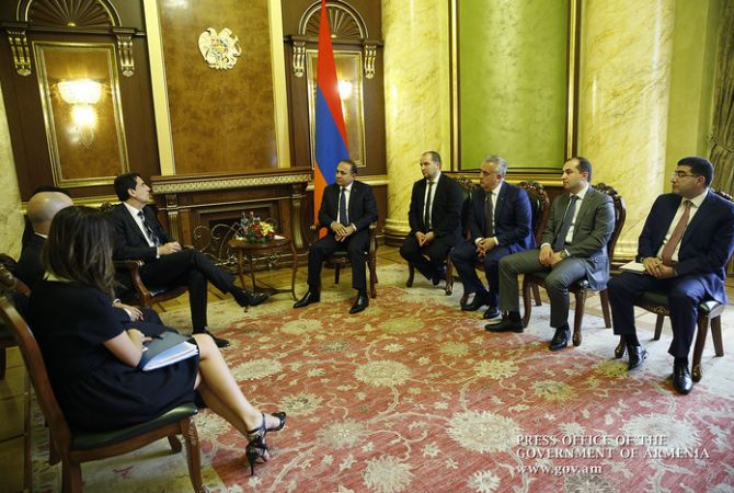  Обсуждены перспективы сотрудничества между Арменией и Аргентиной в банковской 
сфере 