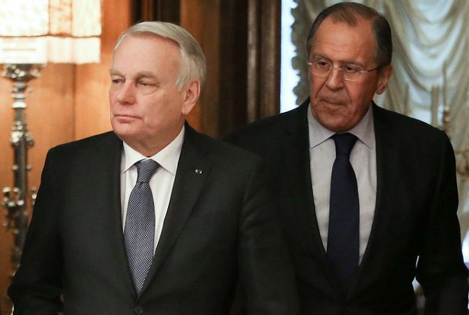 Lavrov to discuss NKR conflict settlement with French counterpart in Paris