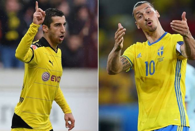 Mkhitaryan, Ibrahimovich to be signed by Manchester United