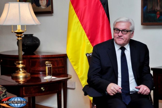 С визитом Армению посетит министр иностранных дел Германии, действующий 
председатель ОБСЕ Франк-Вальтер Штайнмайер