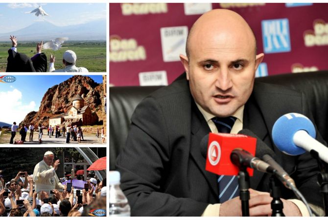 Визит Папы Римского может стимулировать религиозный туризм и паломничество в 
Армению