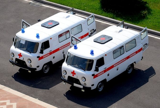 Armenian Defense Ministry receives two critical care transport vehicles