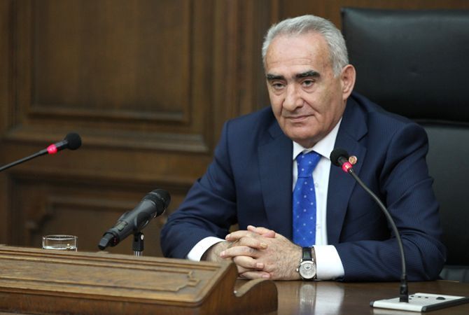 Председатель Национального Собрания Армении выразил соболезнование в связи с 
кончиной поэта Давида Ованнеса
