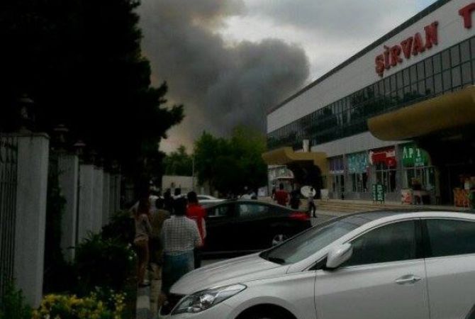 Strong explosion rocks military factory in Azerbaijan
