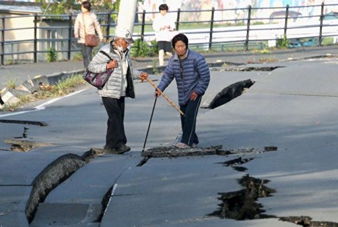  Сильное землетрясение произошло у берегов Японии 