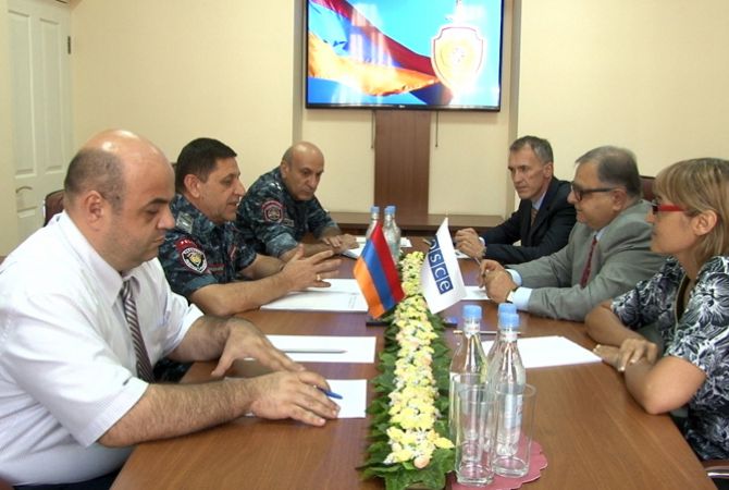 OSCE Ambassador praises professionalism of Armenian Police during July events 