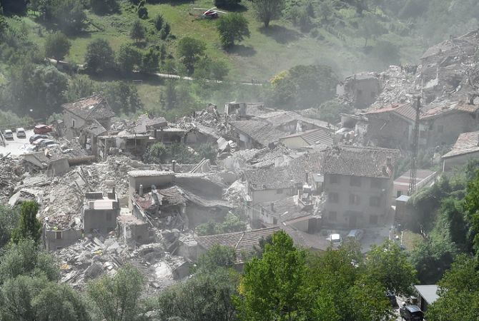 Իտալիայում երկրաշարժի զոհերի թիվը հասել Է 63-ի. ANSA 