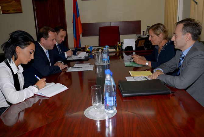 Deputy Defense Minister of Armenia and ICRC delegation in Armenia discuss future joint projects