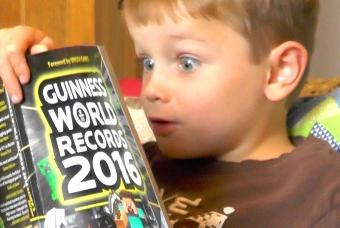 Guinness World Records book is 61 years old