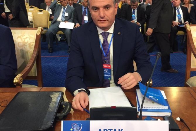 Armenia welcomes establishment of Nuclear-Weapon-Free Zone in Central Asia – Legislator