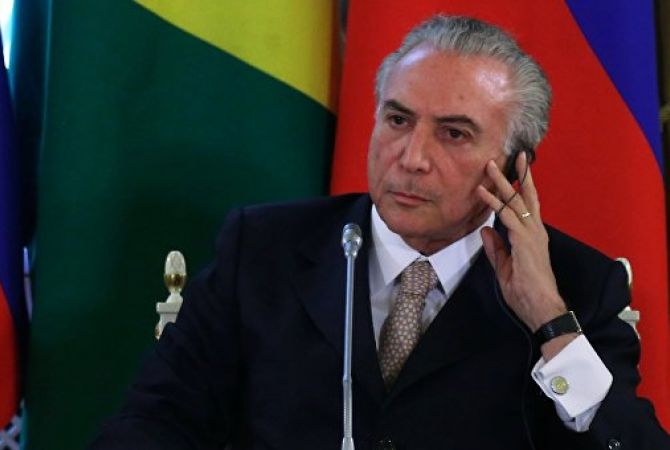 Միշել Տեմերը կստանձնի Բրազիլիայի նախագահի պաշտոնը