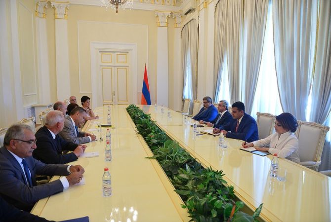 Armenian President thankful to friendly France for supporting Armenia in issues of vital 
importance
