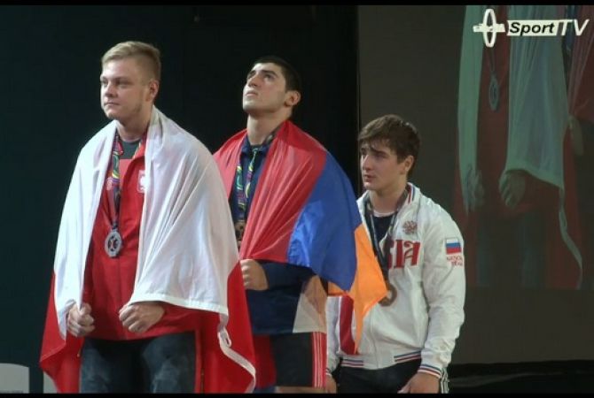  Карен Авагян стал чемпионом Европы по тяжелой атлетике 