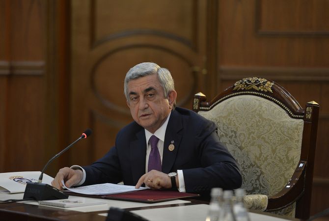 CIS is a vital inter-governmental format – President Sargsyan
