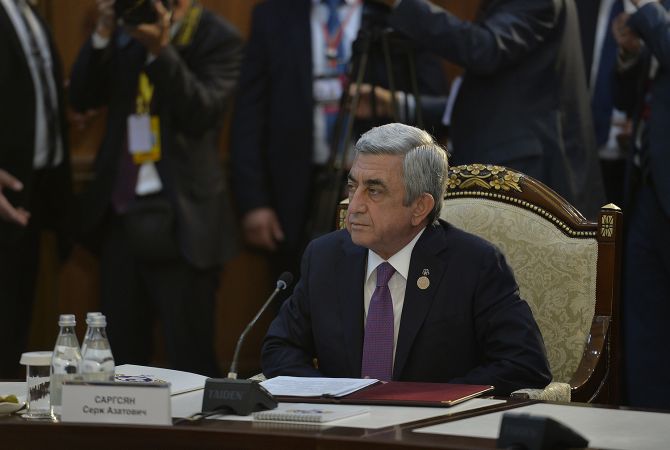 Государства СНГ в некотором смысле являются гарантом реализации бессрочного 
Бишкекского соглашения: президент Армении