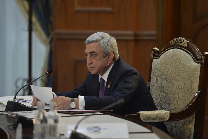 Consensus over Electoral Code will promote trust towards electoral processes – Armenian 
President