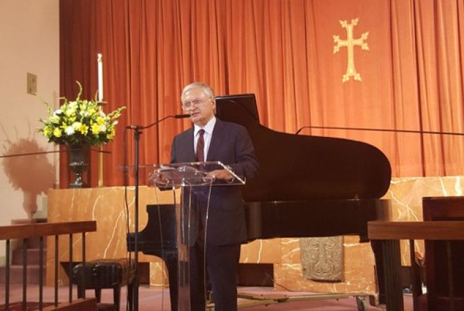 Նյու Յորքի հայկական եկեղեցում Հայաստանի Անկախության տոնին նվիրված միջոցառում է 
անցկացվել