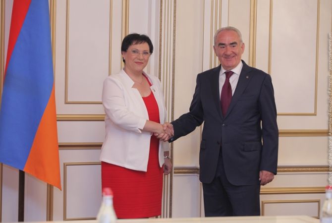 Председатель парламента Армении принял вице-спикера Кнессета