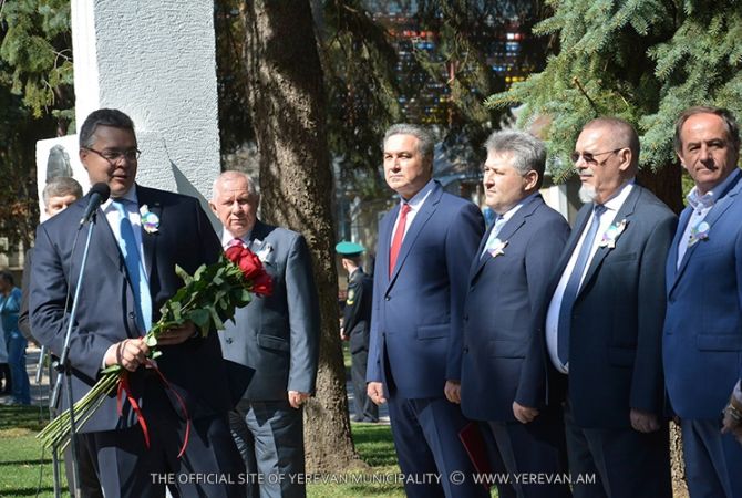  Делегация административного района Еревана Шенгавит приняла участие в 
мероприятиях, посвященных 239-летию Ставрополя 