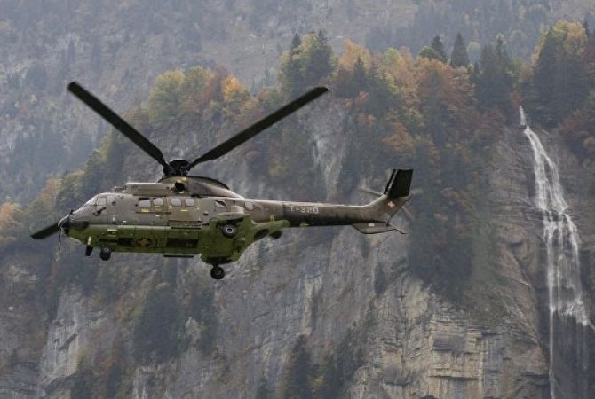 В Альпах разбился вертолет швейцарских военных