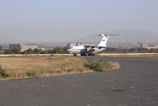 Second aircraft carrying humanitarian aid to Syria departs from Yerevan