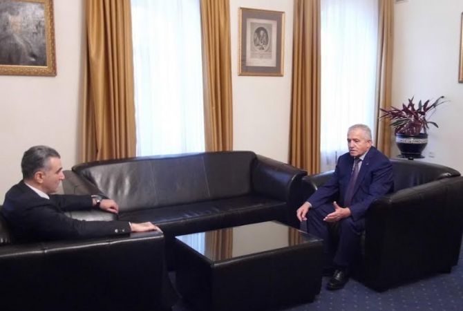 Armenian Ambassador to Russia, Agriculture Minister discuss Armenian-Russian agricultural 
cooperation