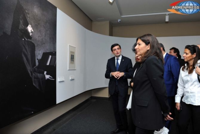  Мэр Парижа  посетила  Музей-институт Комитаса 