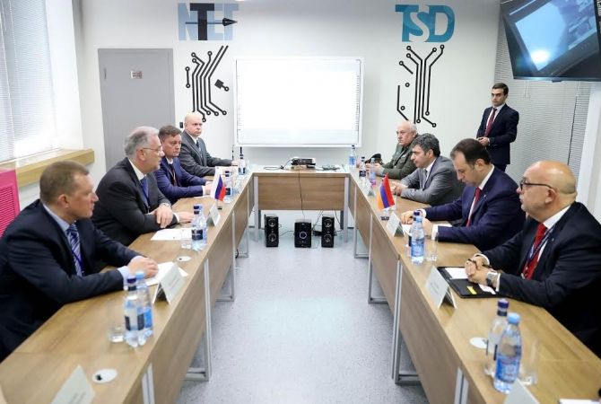 Armenian Defense Minister and Deputy Director General of Rostec discuss creation of joint 
ventures