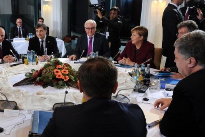 Normandy Four: 'No miracles' at Berlin talks, says Merkel