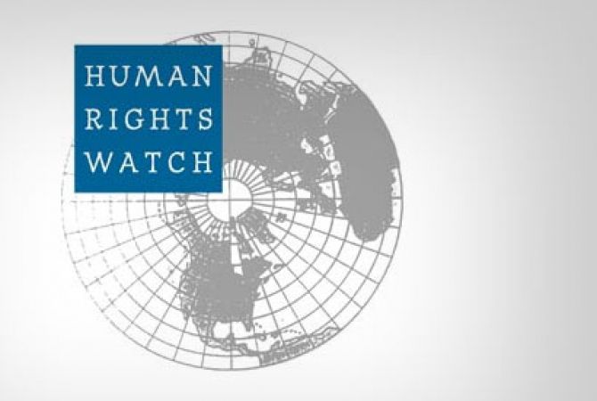 Human Rights Watch publishes report criticizing Azerbaijan
