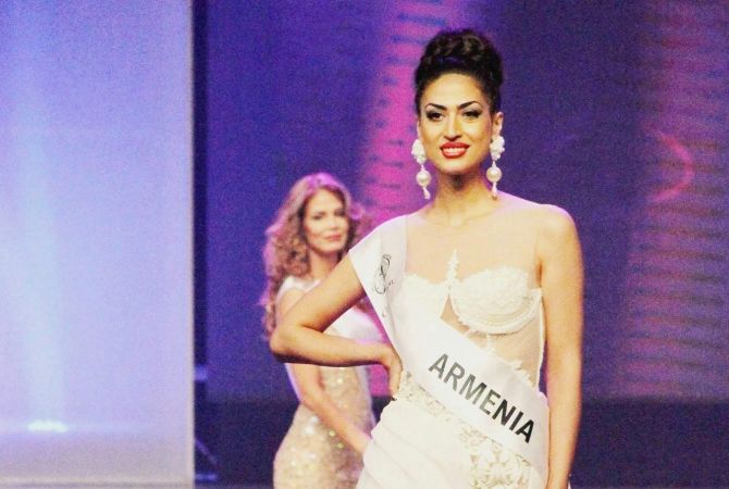 Armenian beauty Lilit Martirosyan rocks the catwalk of Miss Intercontinental 2016