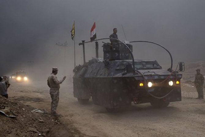 Армия Ирака приостановила наступление на Мосул