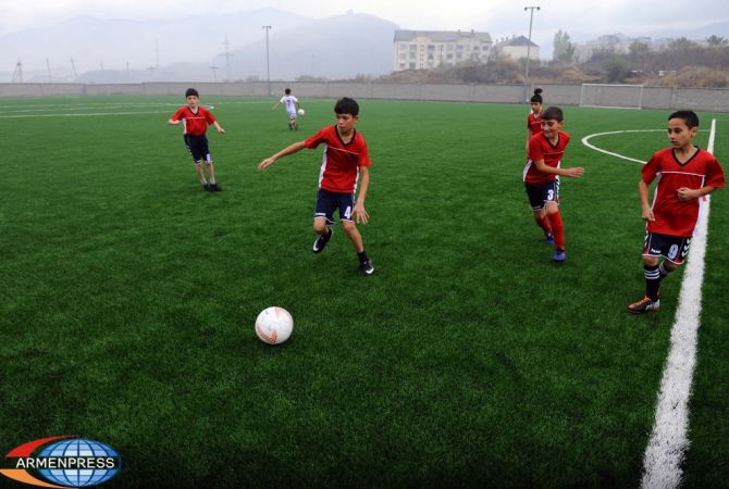 Football Academy opens in Vanadzor, Lori Province
