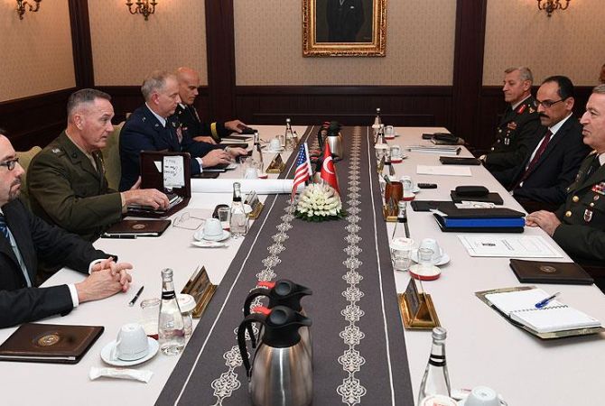 Chief of General Staff of Turkish armed forces holds meeting with his US counterpart
