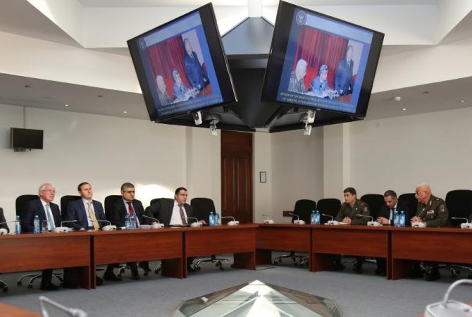 NATO representatives visit National Defense Research University of Armenian Defense Ministry