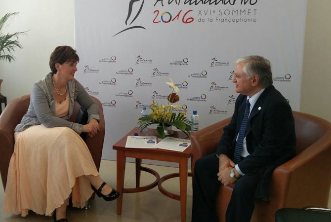 Armenian FM and Marie-Claude Bibeau discuss Armenian-Canadian cooperation