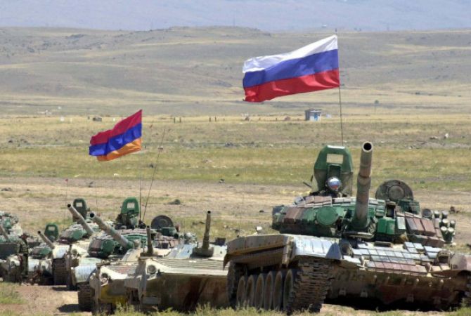  Создание армяно-российской объединенной группы войск проистекает из интересов 
военной безопасности Армении 