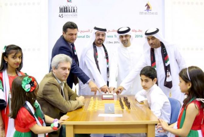 Владимир Акопян – победитель турнира  по быстрым шахматам в Дубае